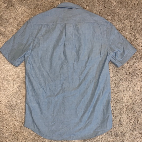 NWT! H&M Button-Up Pocket Collared Tee - Picture 5 of 5